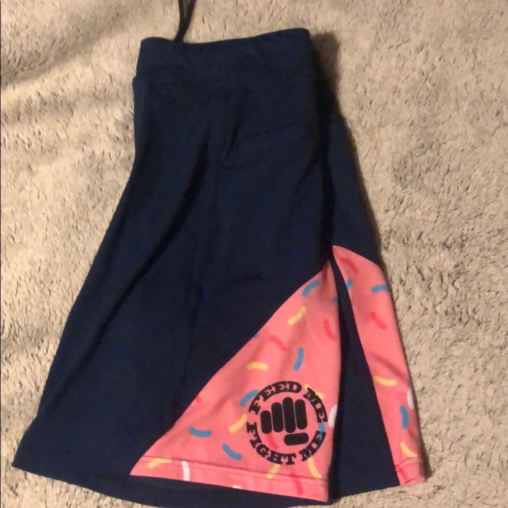 Feed me fight me shorts